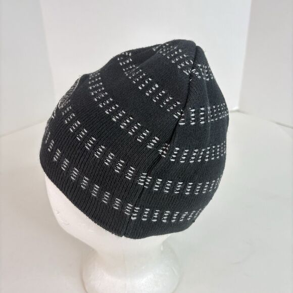 Vintage Orange County Choppers OCC Beanie Hat, Black, Motorcycle, Logo, OSFA, - Picture 2 of 8